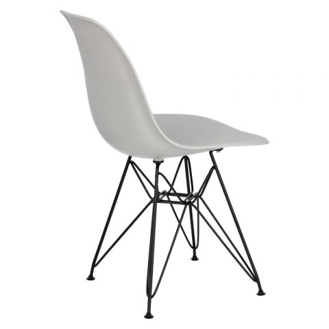 D2.DESIGN Krzesło P016 PP Black light grey D2.DESIGN Krzesło P016 PP Black light grey