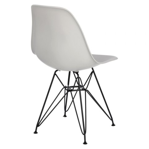 D2.DESIGN Krzesło P016 PP Black light grey D2.DESIGN Krzesło P016 PP Black light grey