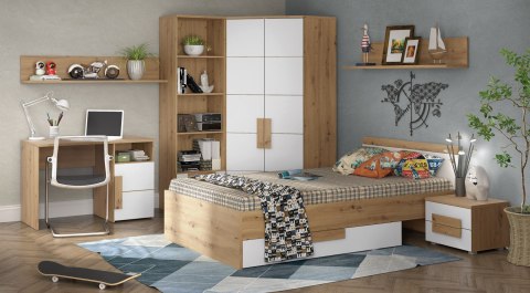 Meble Forte ARKINA LBLB01-D78 Półka wisząca Dąb Meble Forte ARKINA LBLB01-D78 Półka wisząca Dąb