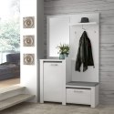 Meble Forte BRUGIA BUGD01-C670 Przedpokój szafka wieszak lustro Meble Forte BRUGIA BUGD01-C670 Przedpokój szafka wieszak lustro