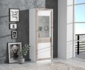 Meble Forte CANNE CQNV711LB-C141 Witryna L podświetlana Biały/Dąb Meble Forte CANNE CQNV711LB-C141 Witryna L podświetlana Biały/Dąb