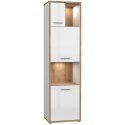 Meble Forte CHICORY CHRR711-M213 Regał L/P Biały/Dąb Meble Forte CHICORY CHRR711-M213 Regał L/P Biały/Dąb
