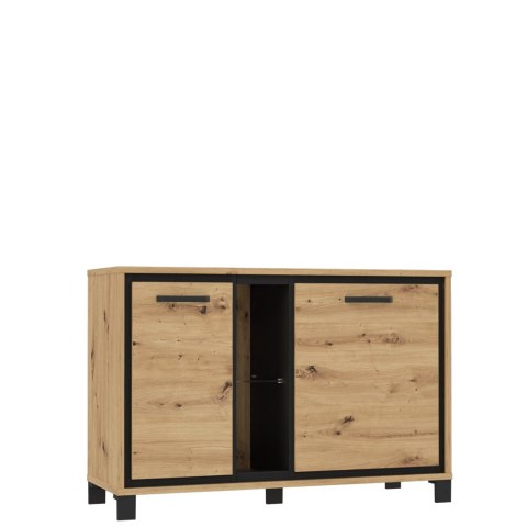 Meble Forte TRONDHEIM TDHK232L-C773 Komoda L Dąb Artisan/Dąb czarny Meble Forte TRONDHEIM TDHK232L-C773 Komoda L Dąb Artisan/Dąb czarny
