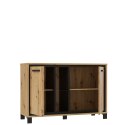 Meble Forte TRONDHEIM TDHK232L-C773 Komoda L Dąb Artisan/Dąb czarny Meble Forte TRONDHEIM TDHK232L-C773 Komoda L Dąb Artisan/Dąb czarny