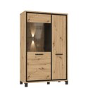 Meble Forte TRONDHEIM TDHV622L-C773 Witryna L Dąb Artisan/Dąb czarny Meble Forte TRONDHEIM TDHV622L-C773 Witryna L Dąb Artisan/Dąb czarny