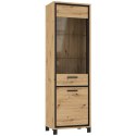 Meble Forte TRONDHEIM TDHV712-C773 Witryna L/P Dąb Artisan/Dąb czarny Meble Forte TRONDHEIM TDHV712-C773 Witryna L/P Dąb Artisan/Dąb czarny