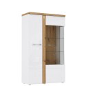 Meble Forte TULUZA TUZV621B-C843 Witryna Biały/Dąb Artisan Meble Forte TULUZA TUZV621B-C843 Witryna Biały/Dąb Artisan