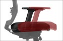 Fotel obrotowy GN-301/ALU CZARNY - krzesło biurowe do biurka - TILT, ZAGŁÓWEK