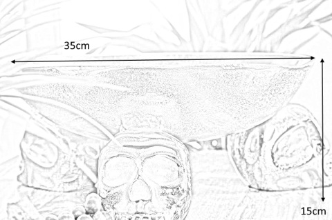 Invicta Interior INVICTA misa SKULL srebrna Invicta Interior INVICTA misa SKULL srebrna