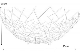 Invicta Interior INVICTA misa STRUCTURE 45 cm - aluminium