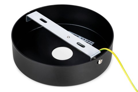 King Home Podsufitka Rozeta do lampy FI 15cm czarna 3 - metal King Home Podsufitka Rozeta do lampy FI 15cm czarna 3 - metal