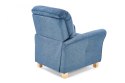 Halmar BARD fotel wypoczynkowy rozkładany Ciemny Niebieski