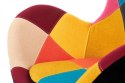 Halmar BUTTERFLY fotel wypoczynkowy patchwork wielobarwny