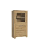 Meble Forte HAVANNA HVNV411R-D67 Witryna P Dąb Postarzany Meble Forte HAVANNA HVNV411R-D67 Witryna P Dąb Postarzany