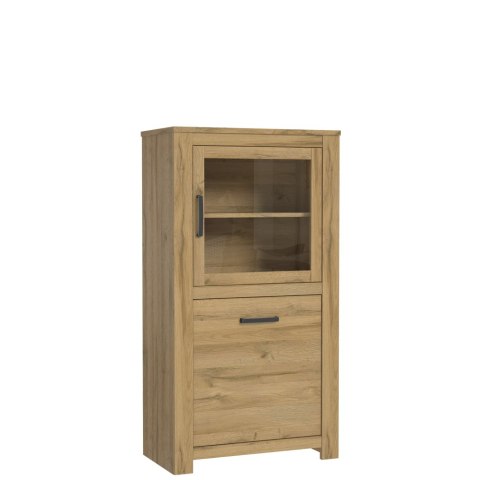 Meble Forte HAVANNA HVNV411R-D67 Witryna P Dąb Postarzany Meble Forte HAVANNA HVNV411R-D67 Witryna P Dąb Postarzany