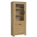 Meble Forte HAVANNA HVNV711L-D67 Witryna L Dąb Postarzany Meble Forte HAVANNA HVNV711L-D67 Witryna L Dąb Postarzany