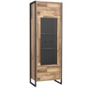 Meble Forte HUD HUDV711-C791 Witryna L/P przeszklona Dąb klepkowy Meble Forte HUD HUDV711-C791 Witryna L/P przeszklona Dąb klepkowy