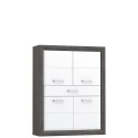 Meble Forte LENNOX NEW ENXK421-C275 Szafka Biały/Szary Meble Forte LENNOX NEW ENXK421-C275 Szafka Biały/Szary
