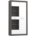 Meble Forte LENNOX NEW ENXV721L-C275 Witryna L Biały/Szary Meble Forte LENNOX NEW ENXV721L-C275 Witryna L Biały/Szary