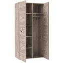 Meble Forte LOCARNO LCRS821-N92 Szafa ubraniowa Dąb/Szary Meble Forte LOCARNO LCRS821-N92 Szafa ubraniowa Dąb/Szary