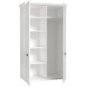 Meble Forte MARIDA MDNS929-U42 Szafa ubraniowa Biały Meble Forte MARIDA MDNS929-U42 Szafa ubraniowa Biały