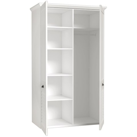 Meble Forte MARIDA MDNS929-U42 Szafa ubraniowa Biały Meble Forte MARIDA MDNS929-U42 Szafa ubraniowa Biały