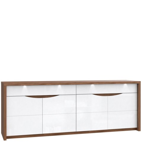 Meble Forte SAINT TROPEZ STZK241B-J34 Komoda Dąb Sangallo/Biały Meble Forte SAINT TROPEZ STZK241B-J34 Komoda Dąb Sangallo/Biały