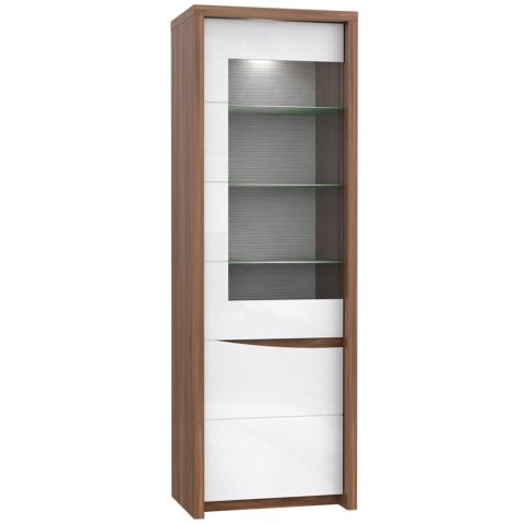 Meble Forte SAINT TROPEZ STZV711LB-J34 Witryna L Dąb Sangallo/Biały Meble Forte SAINT TROPEZ STZV711LB-J34 Witryna L Dąb Sangallo/Biały