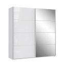 Meble Forte SAPPORO SPRS32412-C04 Szafa ubraniowa 2-drzwiowa, biała, drzwi przesuwne Meble Forte SAPPORO SPRS32412-C04 Szafa ubraniowa 2-drzwiowa, biała, drzwi przesuwne
