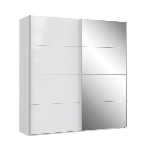 Meble Forte SAPPORO SPRS32412-C04 Szafa ubraniowa 2-drzwiowa, biała, drzwi przesuwne Meble Forte SAPPORO SPRS32412-C04 Szafa ubraniowa 2-drzwiowa, biała, drzwi przesuwne