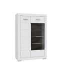 Meble Forte SNOW SNWV521-C50 Witryna Biały mat przeszklona Meble Forte SNOW SNWV521-C50 Witryna Biały mat przeszklona