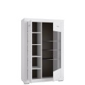 Meble Forte SNOW SNWV521-C50 Witryna Biały mat przeszklona Meble Forte SNOW SNWV521-C50 Witryna Biały mat przeszklona