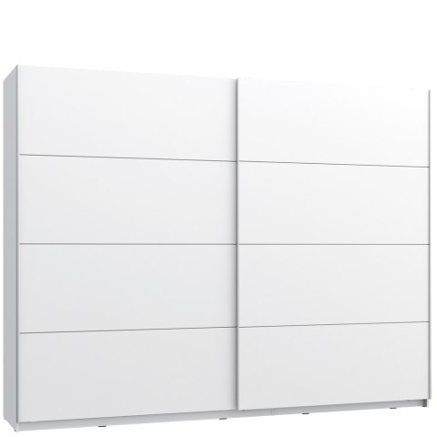 Meble Forte STARLET WHITE STPS124E1-C04 Szafa ubraniowa Biała Meble Forte STARLET WHITE STPS124E1-C04 Szafa ubraniowa Biała