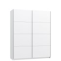 Meble Forte STARLET WHITE STPS824E1-C04 Szafa ubraniowa Biała