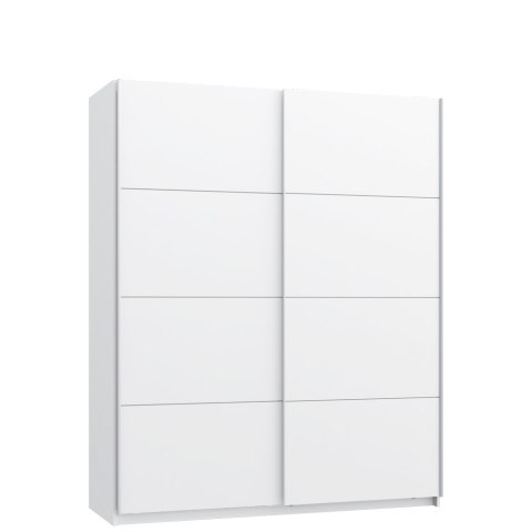 Meble Forte STARLET WHITE STPS824E1-C04 Szafa ubraniowa Biała Meble Forte STARLET WHITE STPS824E1-C04 Szafa ubraniowa Biała