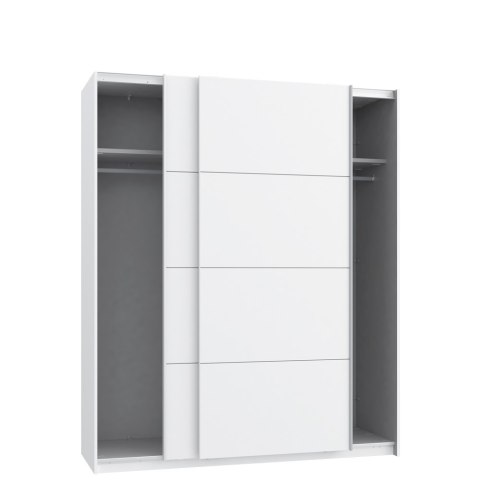 Meble Forte STARLET WHITE STPS824E1-C04 Szafa ubraniowa Biała Meble Forte STARLET WHITE STPS824E1-C04 Szafa ubraniowa Biała