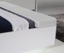 Meble Forte STARLET WHITE STWL163-V29 Łóżko z szafkami nocnymi Biały Meble Forte STARLET WHITE STWL163-V29 Łóżko z szafkami nocnymi Biały