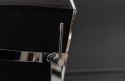 Invicta Interior INVICTA lampa podłogowa STUDIO czarno-złota - tkanina, podstawa metalowa Invicta Interior INVICTA lampa podłogowa STUDIO czarno-złota - tkanina, podstawa metalowa