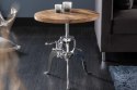 Invicta Interior INVICTA stolik INDUSTRIAL 45-62 cm Mango - drewno naturalne mango, metal Invicta Interior INVICTA stolik INDUSTRIAL 45-62 cm Mango - drewno naturalne mango, metal