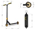 MMX Hulajnoga wyczynowa Scooter Jeździk MMX Raptor Gold Złota stal aluminium łożyskowane koła z hamulcem MMX Hulajnoga wyczynowa Scooter Jeździk MMX Raptor Gold Złota stal aluminium łożyskowane koła z hamulcem