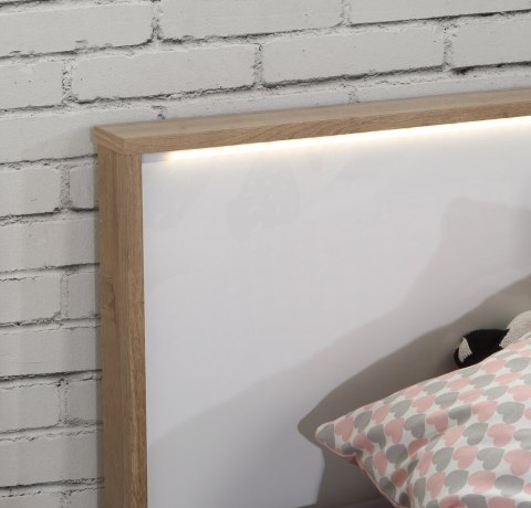 Meble Forte CHICORY CHRL121-M213 Łóżko młodzieżowe Meble Forte CHICORY CHRL121-M213 Łóżko młodzieżowe