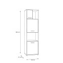 Meble Forte CHICORY CHRR711-M213 Regał L/P Biały/Dąb Meble Forte CHICORY CHRR711-M213 Regał L/P Biały/Dąb