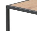 King Home ACTONA stolik zestaw SEAFORD dziki dąb - MDF fornir, metal 50x50 i 45x45 możliwość chowania mniejszego pod większym King Home ACTONA stolik zestaw SEAFORD dziki dąb - MDF fornir, metal 50x50 i 45x45 możliwość chowania mniejszego pod większym