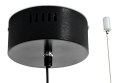 King Home Lampa wisząca VERTIGO czarna - LED, szczotkowane aluminium do domu biura lokalu King Home Lampa wisząca VERTIGO czarna - LED, szczotkowane aluminium do domu biura lokalu