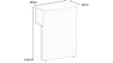 Meble Biurowe Dostawka Silver DR-80 buk bawaria Meble Biurowe Dostawka Silver DR-80 buk bawaria