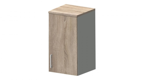 Meble Biurowe Nadstawka Silver N40-2A Dąb Sonoma + Szara platyna Meble Biurowe Nadstawka Silver N40-2A Dąb Sonoma + Szara platyna