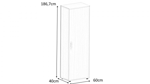 Meble Biurowe Szafy Silver S60-5 buk bawaria Meble Biurowe Szafy Silver S60-5 buk bawaria