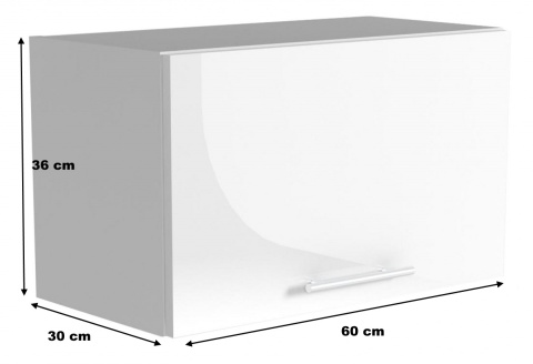 Halmar VENTO Szafka Kuchenna GO-60/36 szafka górna okapowa front: biały Halmar VENTO Szafka Kuchenna GO-60/36 szafka górna okapowa front: biały