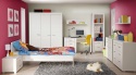 Meble Forte SNOW SNWK36-C50 Komoda półki + szuflady Biały mat Meble Forte SNOW SNWK36-C50 Komoda półki + szuflady Biały mat