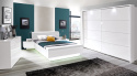 Meble Forte STARLET WHITE STPS124E1-C04 Szafa ubraniowa Biała Meble Forte STARLET WHITE STPS124E1-C04 Szafa ubraniowa Biała